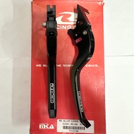 SUZUKI BELANG150 BELANG  BRAKE &amp; CLUTCH ALLOY LEVER SET RCB RACING BOY BLACK GOLD