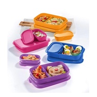 Authentic Tupperware Foodie Buddies Lunch Box Set ( 560ml + 120ml ) ★ BPA Free ★ Local Seller