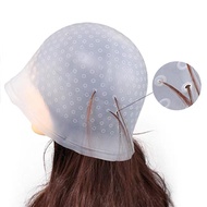 (Free crochet needle) Silicone hat Dye light hair, light crochet hat hybrid crochet hat _STD014