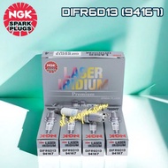 NGK DIFR6D13 (94167) Laser Iridium Spark Plug for HONDA GM6 T9A/HONDA JAZZ GK5 T5A/HONDA BRV 1.5