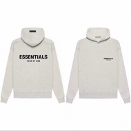 เสื้อฮู้ด Fear of God Essentials Hoodie FOG ( SS22 ) Stretch Limo