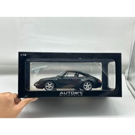 Autoart autoart 1: 18 Alloy Full Open Porsche 911.993 Carrera Classic Dark Green Brand New Only Phot