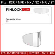 KYT อุปกรณ์หมวกกันน็อก Pinlock 70เลนส์กันฝ้าที่ชัดเจนสำหรับ NFJNFRNX-RaceNZ-RaceR2RTT Revo ConvairF