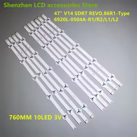 LED backlight for 47”V14 sDRT REV0.8 6 R1-Type 6920L-0504A-R1 47"V14 sDRT REV0.8 6 L1Type 6920L-0505