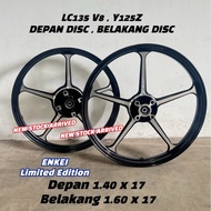 LC135-V8 Y125 FG505 SPORT RIM ENKEI LIMITED EDITION Y125Z Y125ZR 125Z 125ZR 5 BATANG KL