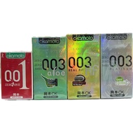 Okamoto Condoms 001/003 Crown Platinum Real Fit 3s-12s