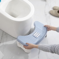 ST/📍Children's Pedal Stool Toilet Stool Thickened Toilet Stool Footstool Bathroom Plastic Non-Slip Adult Squatting Stool