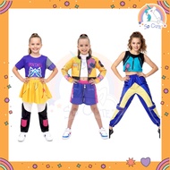 Socute Kids Anime Role Play Suit KPOP Demon Hunter Rumi Mira Zoey Costume Kids Demon Hunter Costume 