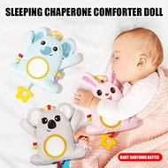 Minky Dot Comfort Blanket 3 in 1 Baby Sleep Teether Soothing Dolls Patung Animals Soothing Doll Soot