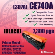 (BLACK) 307A / CE740A CE740 / CE741A CE741 / CE742A CE742 / CE743A Ce743 Compatible Colour Laser Ton