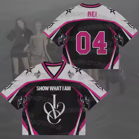 2026 New Men's Women's Show What I Am IVE World Tour Jersey Gifts Fans Short Sleeve Casual Kids T