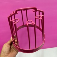 (12 Pieces Per Dozen) No. 1361 Cup Holder Glass Storage Use For Holding Cups In Circles Mixed Colors