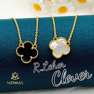 Rantai Leher Clover emas 916 Tulen Rantai Leher Emas 916 Tulen Emas 916 Bajet Rantai Bajet Emas 916