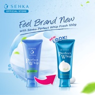 SENKA PERFECT WHIP FRESH ANTI SHINE GREEN TEA FACIAL FOAM / SENKA ORIGINAL / SENKA SABUN WAJAH / SEN