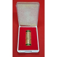 Thai Amulet Bullet Takrut Green Ring
