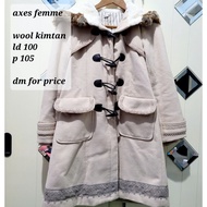 *CHUAKS* (Agustus) PREMIUM AXES FEMME TRENCH COAT