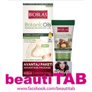 BIOBLAS - #BIOBLAS GARLIC Shampoo(大蒜洗髮水) 360ML + ARGAN OIL Conditioner(堅果油護髮素) 200ML #土耳其製 #香港代理