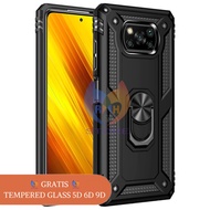 PROMO Case Xiaomi poco F3 F3 Pro C40 M3 4G M3 Pro 5G X3 GT X3 X3 Pro X3 NFC Hardcase 360 Military Ki