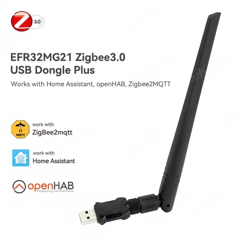 ZigBee 3.0 USB Dongle Plus-E Universal Wireless Gateway USB Open Source Hub Works with Home Assistan