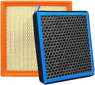 Engine and Cabin Air Filter Kit for 2015-2023 Ford F150,for 2018-2024 Ford Expedition,for 2018-2024 
