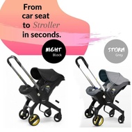 Doona Inspired 4 in 1 Baby Car Seat Carrier Stroller