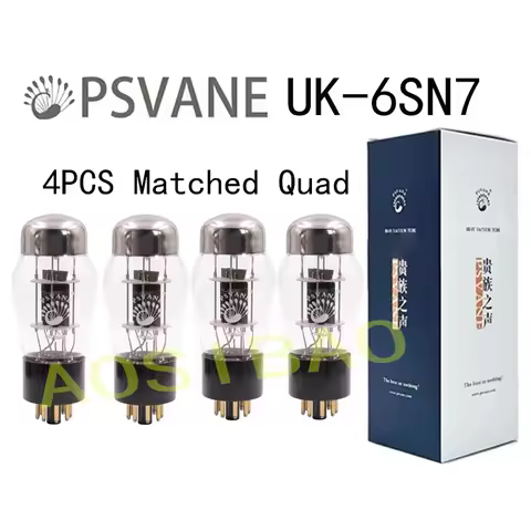 PSVANE UK-6SN7 UK6SN7 Vacuum Tube Replace CV181 6SN7 6N8P 6H8C WE6SN7 HIFI Audio Valve Electronic Tu