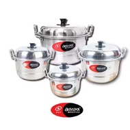 Maspion Steamer Pan 51⁄2kg Rice + Aluminum Lid 40cm | Steamer Steamer Steamer