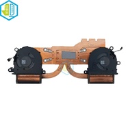 aCPU GPU Cooling Thermal Heatsink Fan For HP Spectre 13-AW TPN-Q225 Cooler Radiator Fans M20071-001 