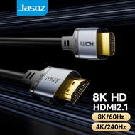 【COD】Jasoz HDMI Cable 2.1 8K Cable8K/60Hz สาย HDMI 2.1 สําหรับ PCPS5 TV Box projector Switch