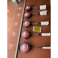 Genuine domestic Lining Axforce Cannon black 4u badminton racket