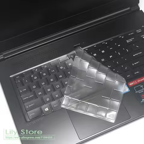 Ultra thin TPU Keyboard Cover Skin Protector For MSI GF63 8rd 8rc GS65 15.6 Inch Gaming Laptop GF 63