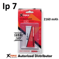 Baterai XTRIKE Double Power Apple Iphone 7 7G Batre Batrai Battery Handphone HP Dual