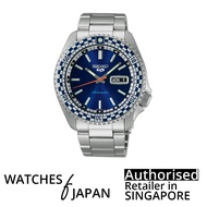 [Watches Of Japan] SEIKO 5  SRPK65K1 SPORTS SPECIAL EDITION PETROL BLUE ‘CHECKER FLAG’ AUTOMATIC WATCH