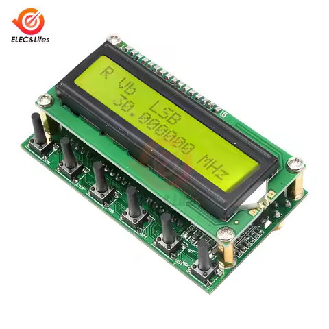 0~55MHz DDS Signal Generator Direct Digital Synthesis for HAM Radio VFO Wireless Based AD9850 DDS Fu