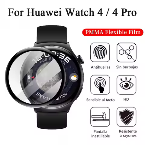 3D Full Cover Screen Protector For Huawei Watch 4 Pro Soft Flexible Protective Film For Huawei Watch