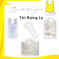 Milk Tea Cup Bag, Takeaway Coffee Bag, 1 Cup Bag, 2 Cup Bag, T-shaped Bag, Large Cup Bag, 1 Liter Cu