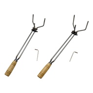 [trdfdv] Crucible Tongs Crucible Clamp Hand Tool with Wrench Melting Bowl Clamping Pliers