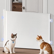 Partition Automatic Running Cat Door Fence Door Fence Anti-jump Retractable Access Pet Baffle Door S