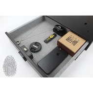 NEW Fingerprint Drawer Safe Box Household Wardrobe Hidden Safe Password Lock Invisible Safebox Free 