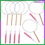 Hand Held Fans Decoration Frame Kit Crafting Materials  zhiymais