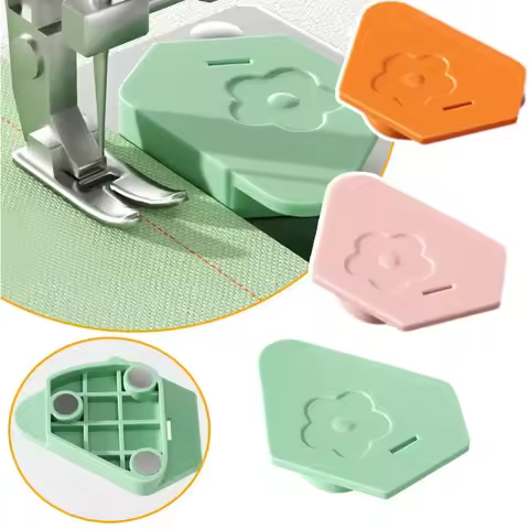 Sewing Magnetic Seam Guide Anti-Slip Grip Sewing Machine Guide Magnets Sewing Machine Attachments Mu