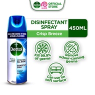Dettol Multi-Surface Disinfectant Spray Crisp Breeze 450ML