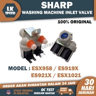(100% ORIGINAL) ESX958 ES919X ES921X ESX1021 SHARP WASHING MACHINE WATER INLET / VALVE WATER INLET COIL