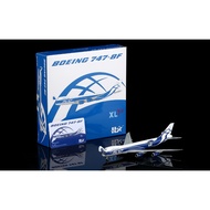 B632602 Alloy Collectible Plane Gift HX Models 1:400 Air Bridge Cargo Boeing B747-8F Diecast Aircraf