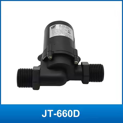660D Solar Water Pump 12V 24V Brushless Water Pump 5.5M Hot Water Circulation Pump