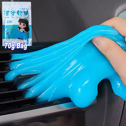 Reusable Magic Air Car Outlet Dust Soft Mud Super Clean Slime Dust Cleaner - Universal Gel Dust Slim
