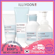 ILLIYOON Ceramide Ato Lotion 350ml/528ml, Concentrate Cream 100ml/200ml/500ml, Soothing Gel 175ml, 6.0 Top Toe Wash 500ml/1000ml, Wash &amp; Shampoo 400ml/900ml