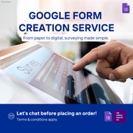 Google Forms Creation Service | Servis buatkan Google Forms | Create Google Forms