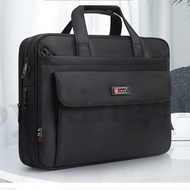 OYIXINGER Solid Business Briefcase For HP Acer 16 17inch Laptop Men's Bag Meeting Travel Shoulder Handbag A4 Document Bags
