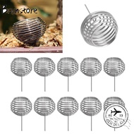 BSUNSTORE 10pcs Bonsai Baskets, Fertilizer Tool Stainless Steel Gardening Fertilization Baskets, Aut